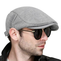 Nowe mody jednolity kolor beret mężczyzna kobiet ciepły dziki kapelusz wiosną i jesienią bawełniane berety czapki hip-hopowe casquette gorras kości 2